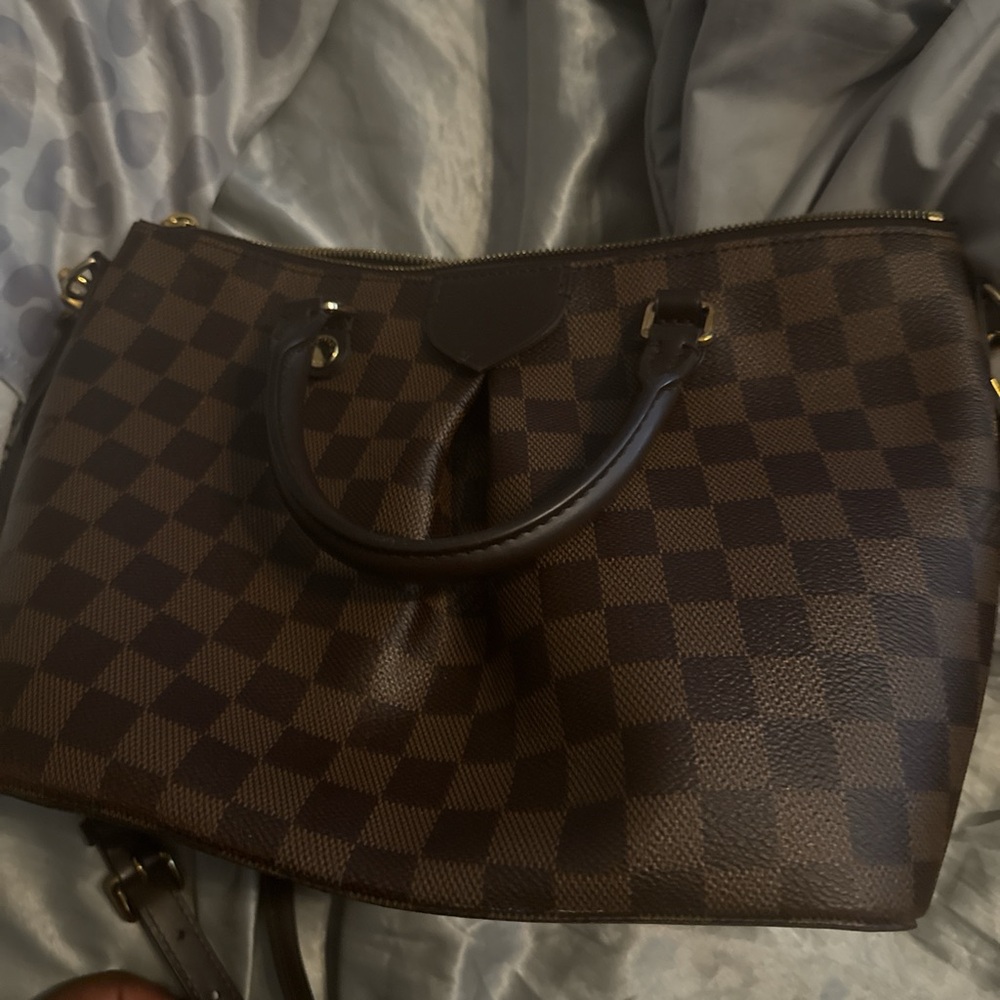 Louis Vuitton Brown Crossbody Bag with Iconic Design